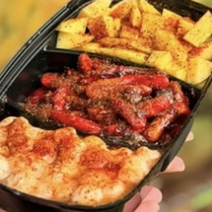 Bandeja S + gomas enchiladas